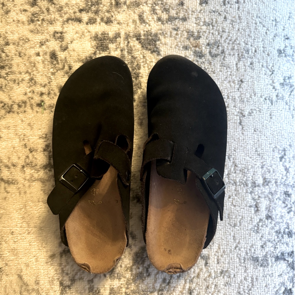 Birkenstock Boston Clog / Mule in Black